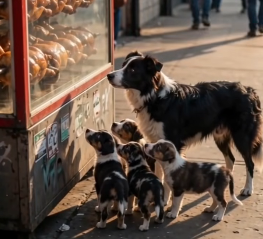 The Mother Dog Outside the Roast Chicken Shop